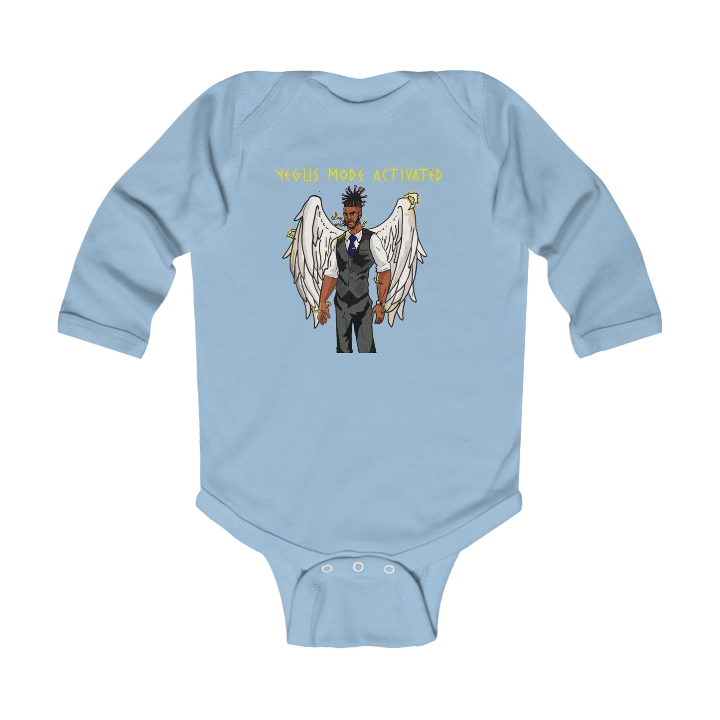 Infant "Negus Mode Activated" Long Sleeve Onesie