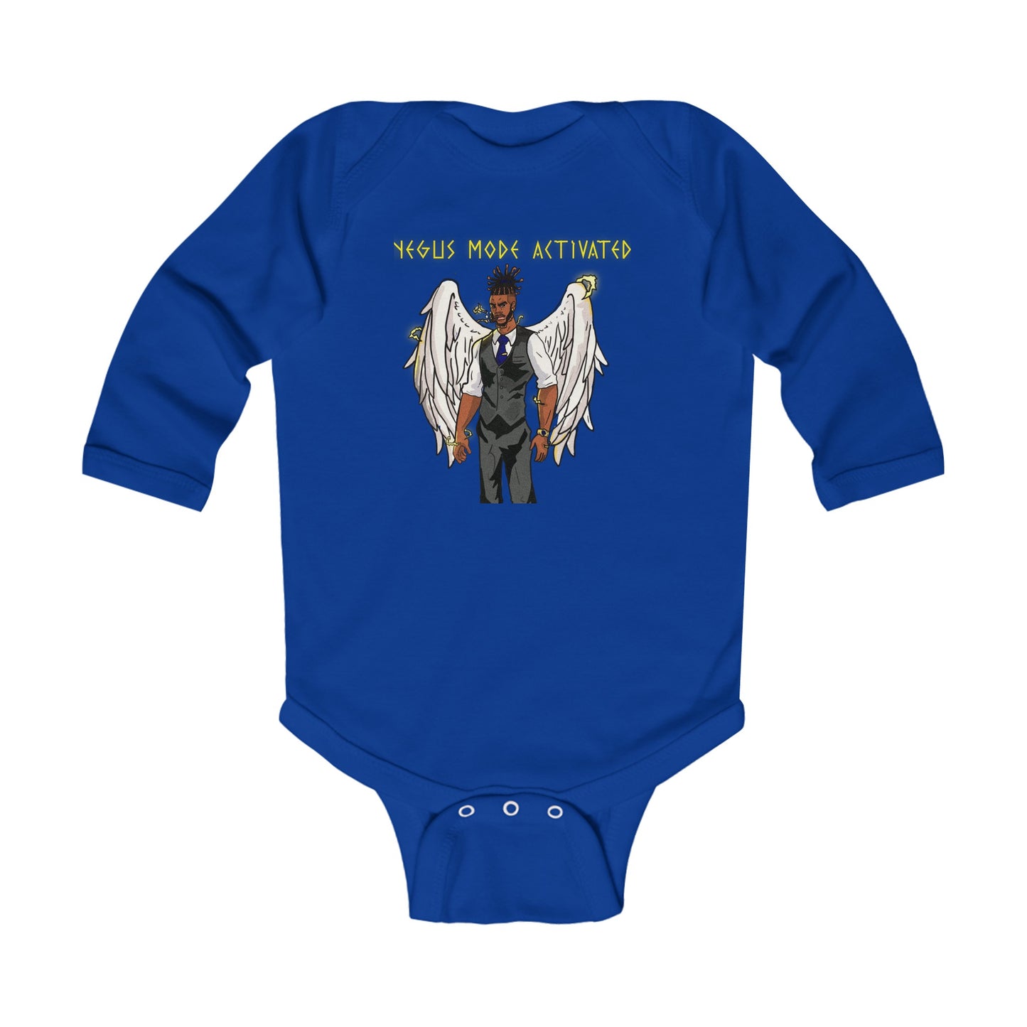Infant "Negus Mode Activated" Long Sleeve Onesie