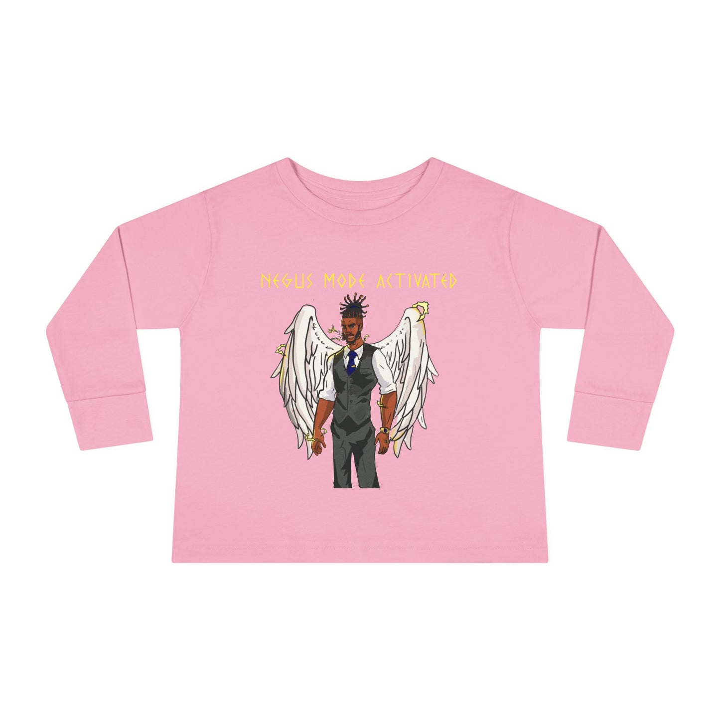 "Negus Mode Activated" Toddler Long Sleeve Tee