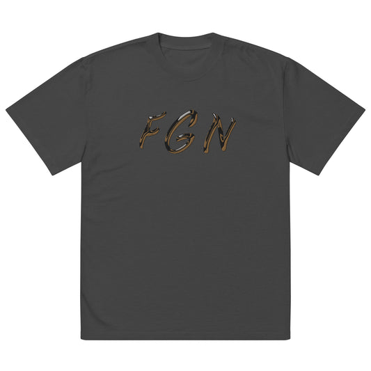 Oversized FGN Abbreviated Tee (Embroidered)