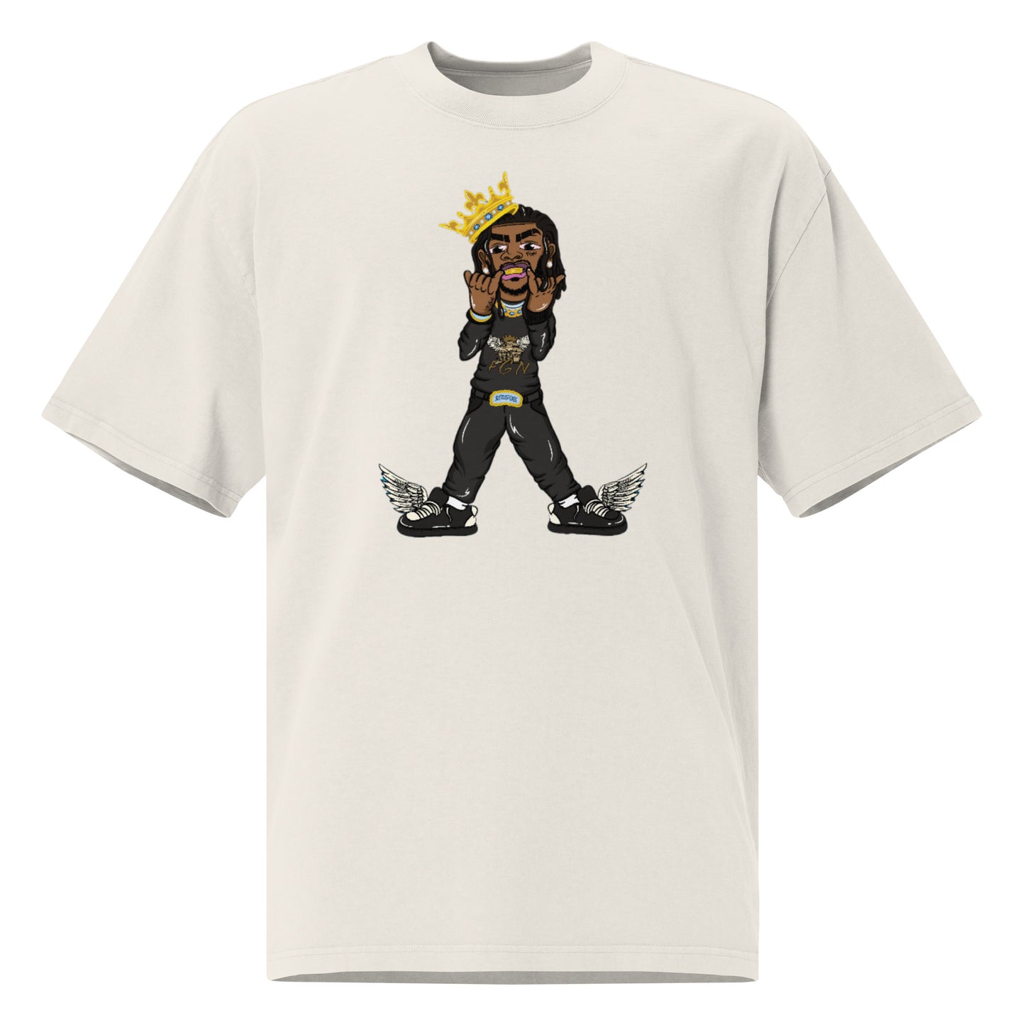 "Ghetto Negus" Oversized T-shirt