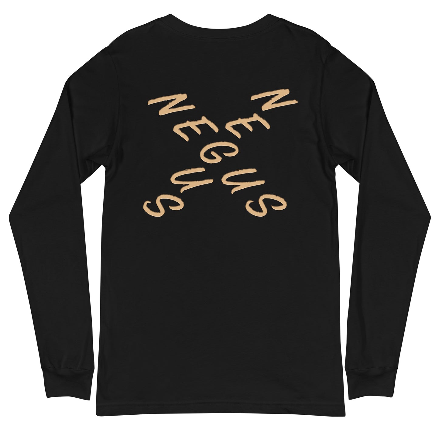 Double Sided FGN Unisex Long Sleeve Tee (Embroidered)
