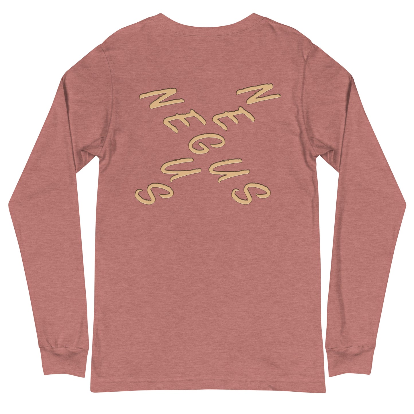 Double Sided FGN Unisex Long Sleeve Tee (Embroidered)