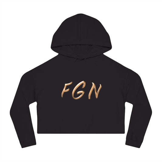 Lady FGN Cropped Hooded Sweatshirt (F&B)