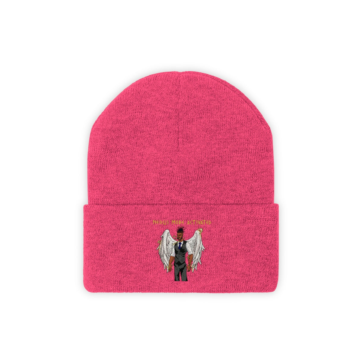 "Negus Mode Activated" Knitted Beanie