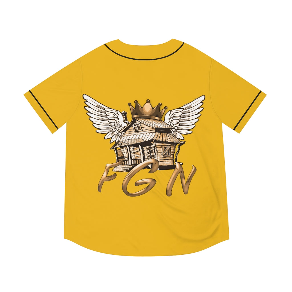 Gold Flower FGN Baseball Jersey