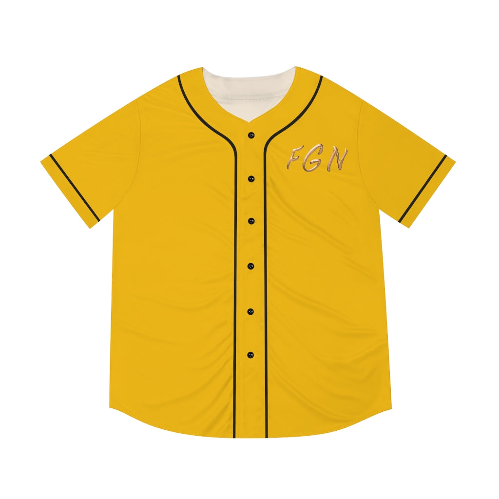 Gold Flower FGN Baseball Jersey