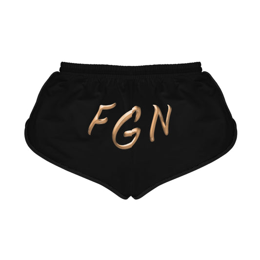 Lady FGN Relaxed Shorts, Black