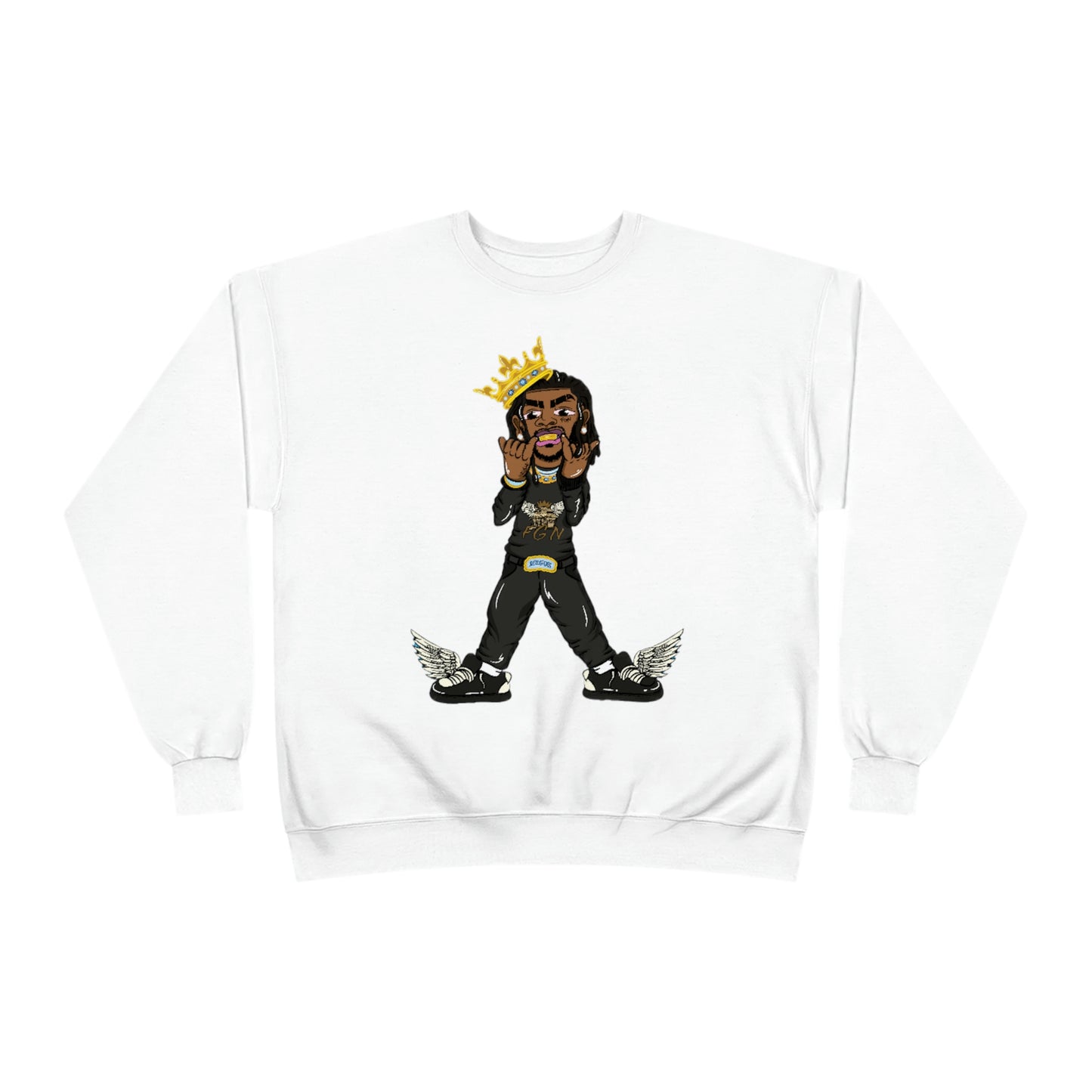 Ghetto Negus Unisex EcoSmart® Crewneck