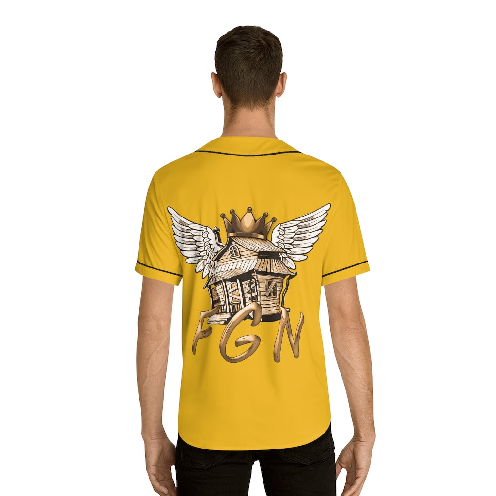 Gold Flower FGN Baseball Jersey