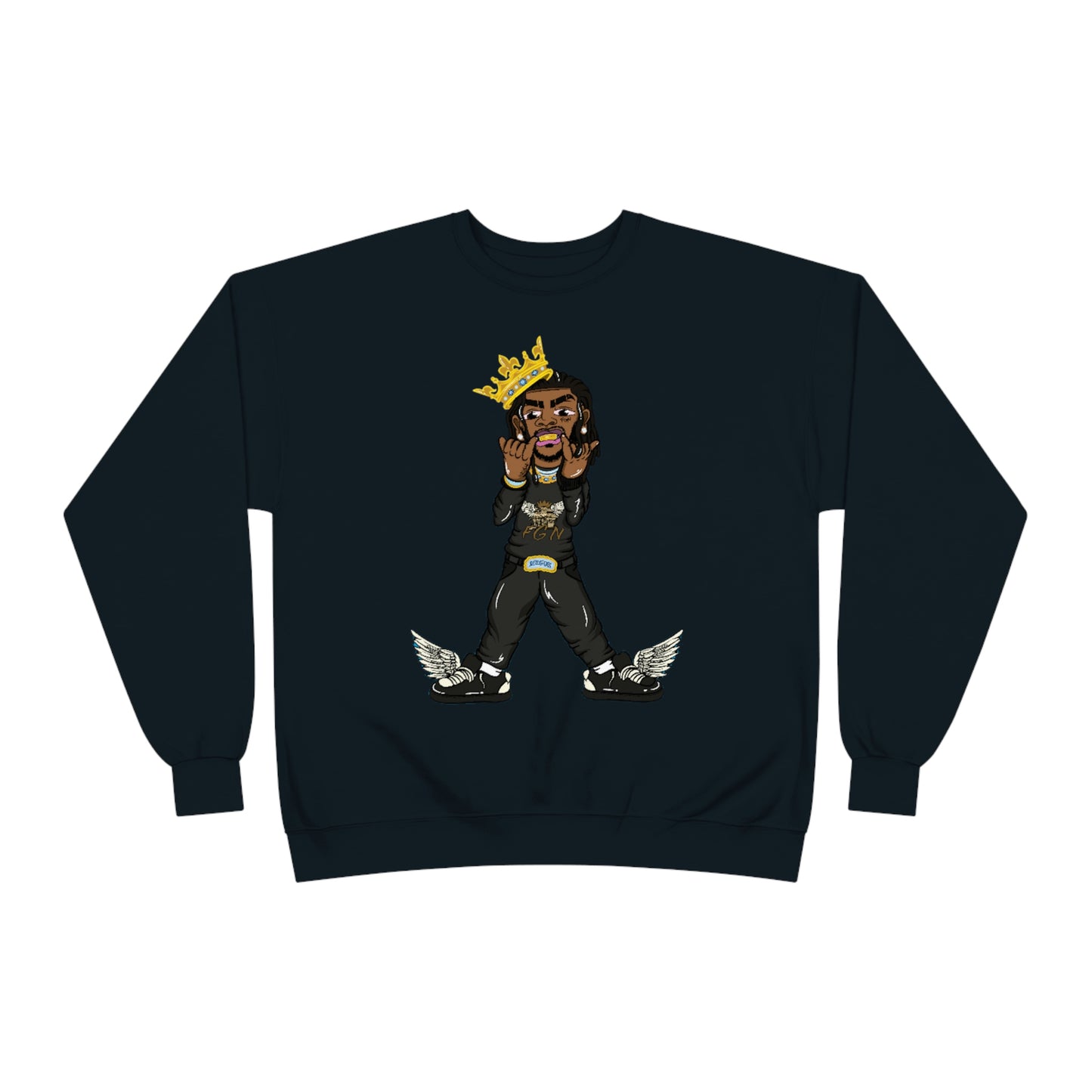 Ghetto Negus Unisex EcoSmart® Crewneck