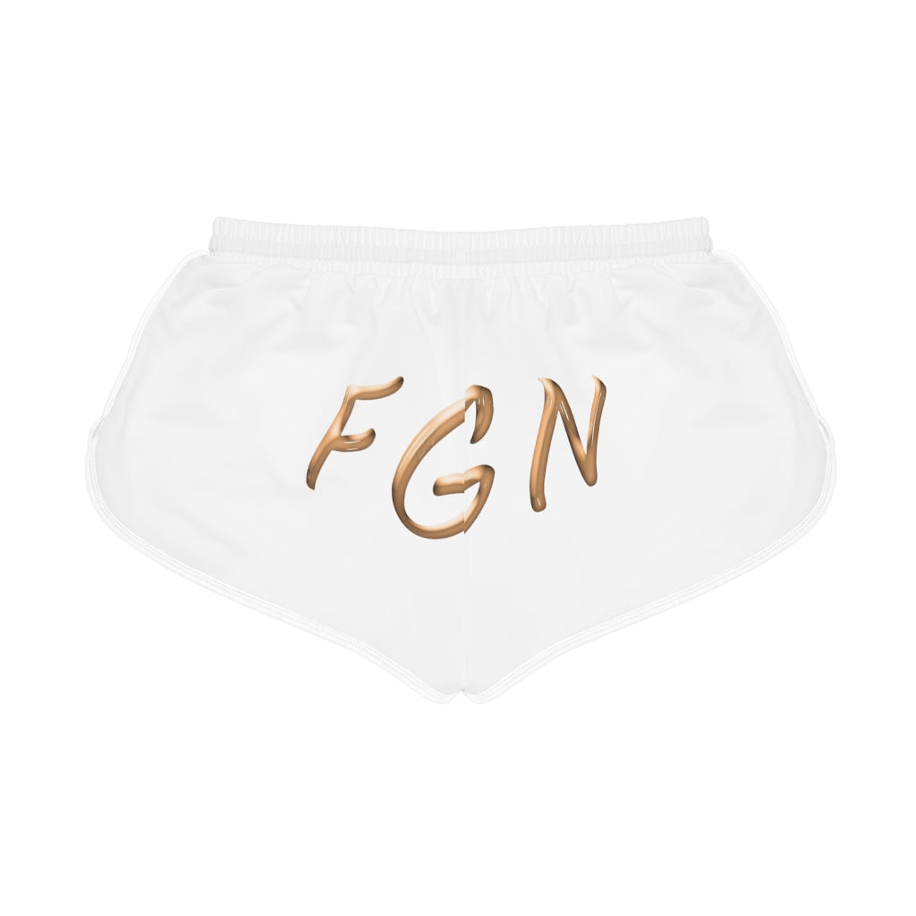 Lady FGN Relaxed Shorts, White